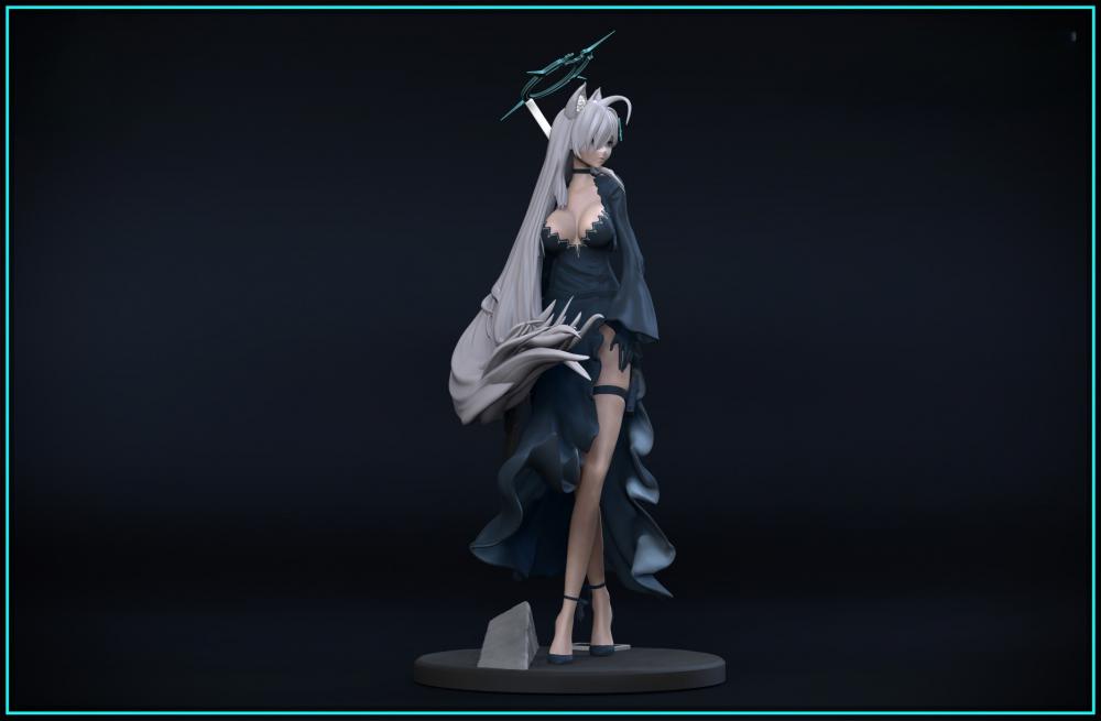 蔚藍檔案 砂狼白子3D打印模型