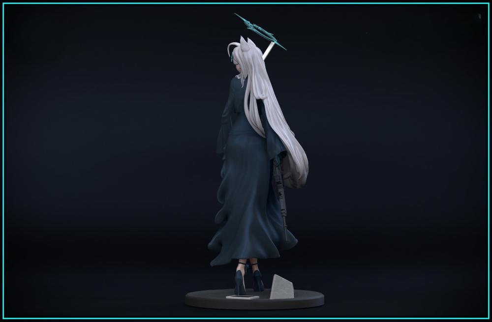 蔚藍檔案 砂狼白子3D打印模型