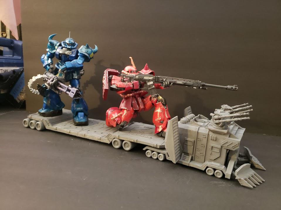 高達 1/100 卡車 載具3D打印模型