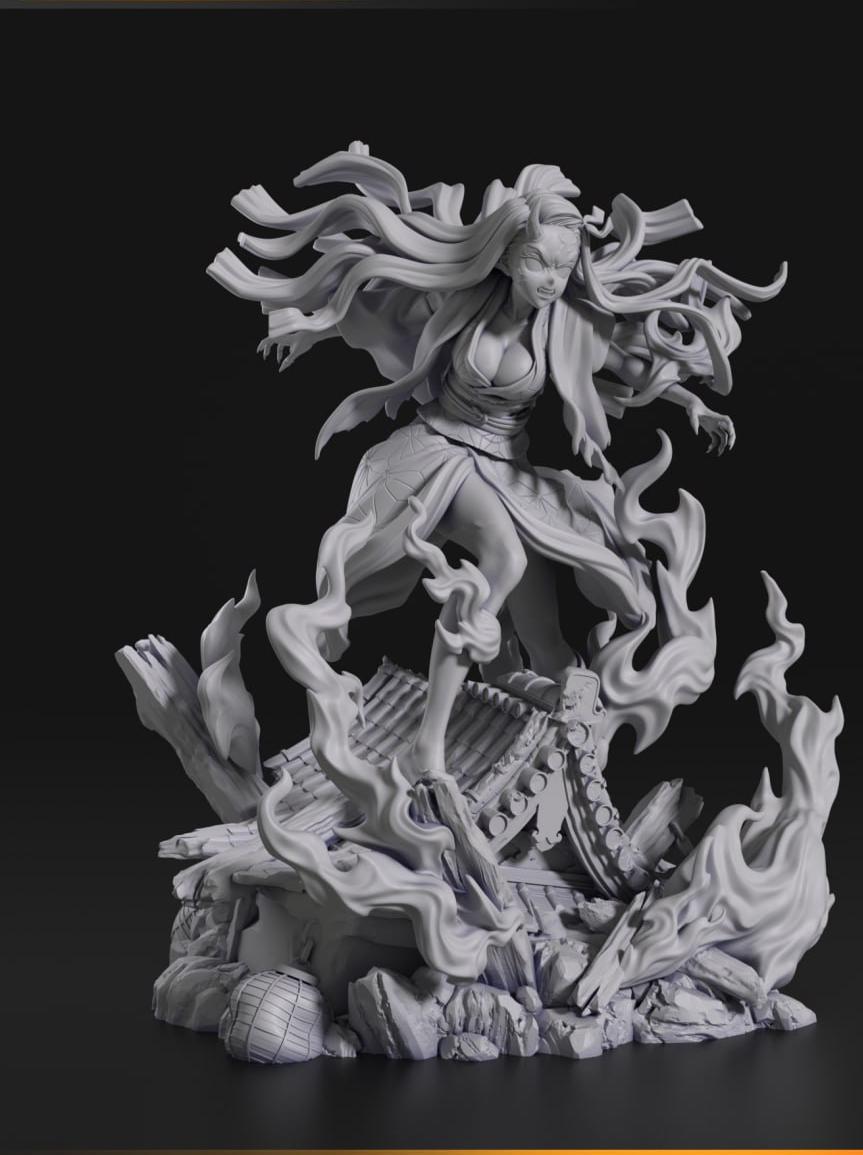 鬼滅之刃 灶門禰豆子3D打印模型