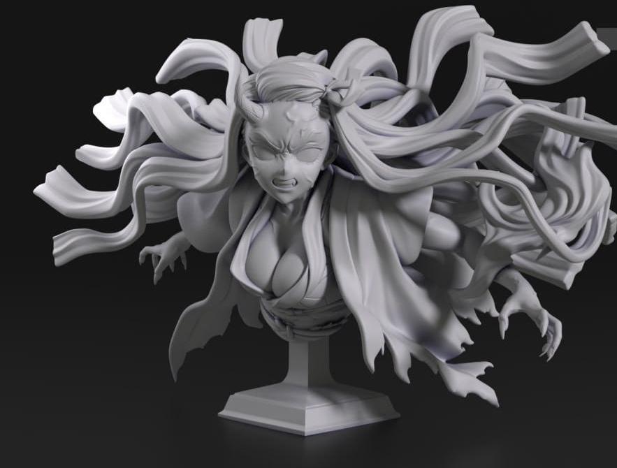 鬼滅之刃 灶門禰豆子3D打印模型