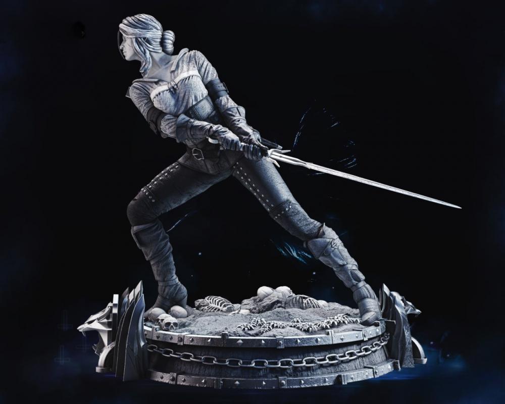 巫師 希里3D打印模型