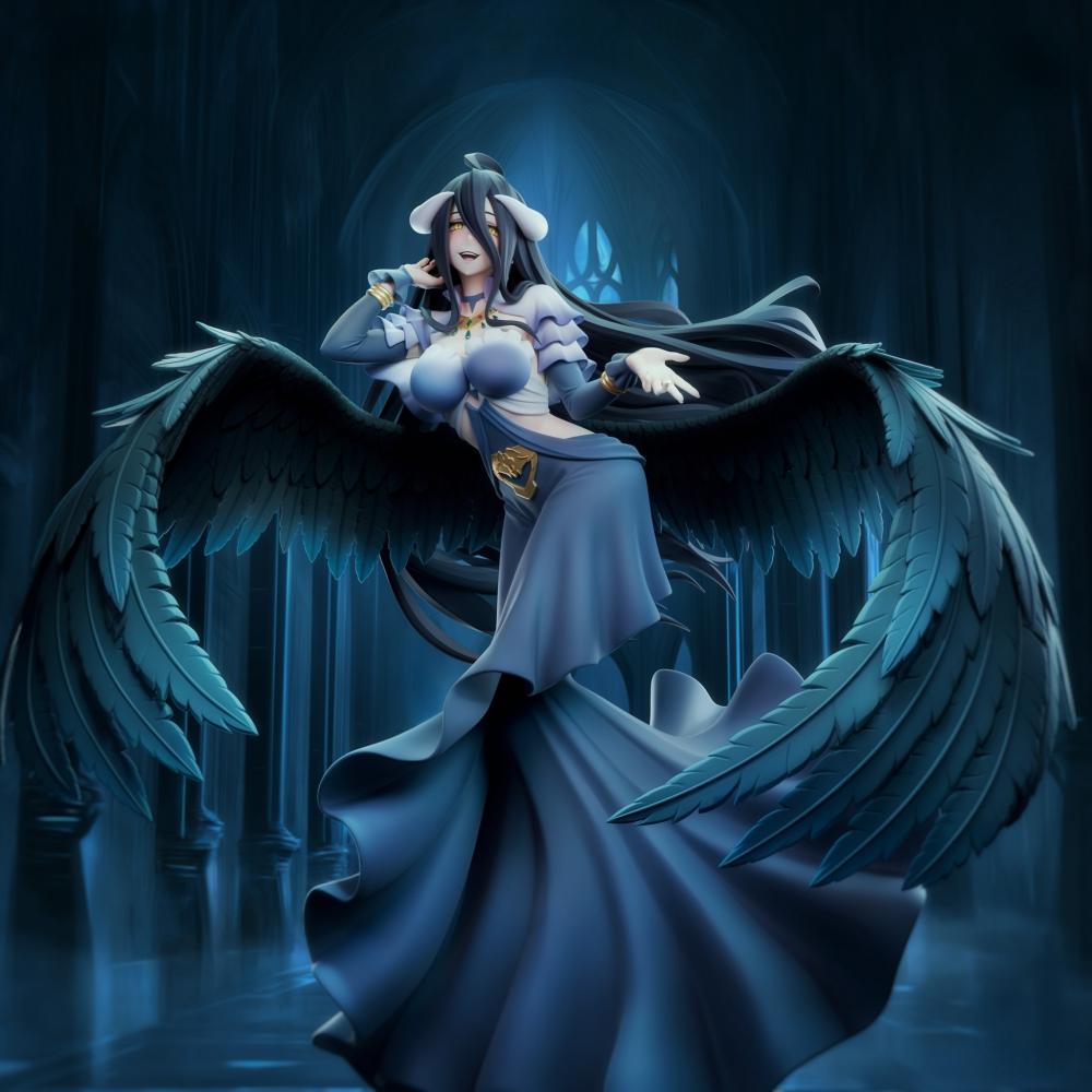 overlord 雅兒貝德 不死者之王3D打印模型