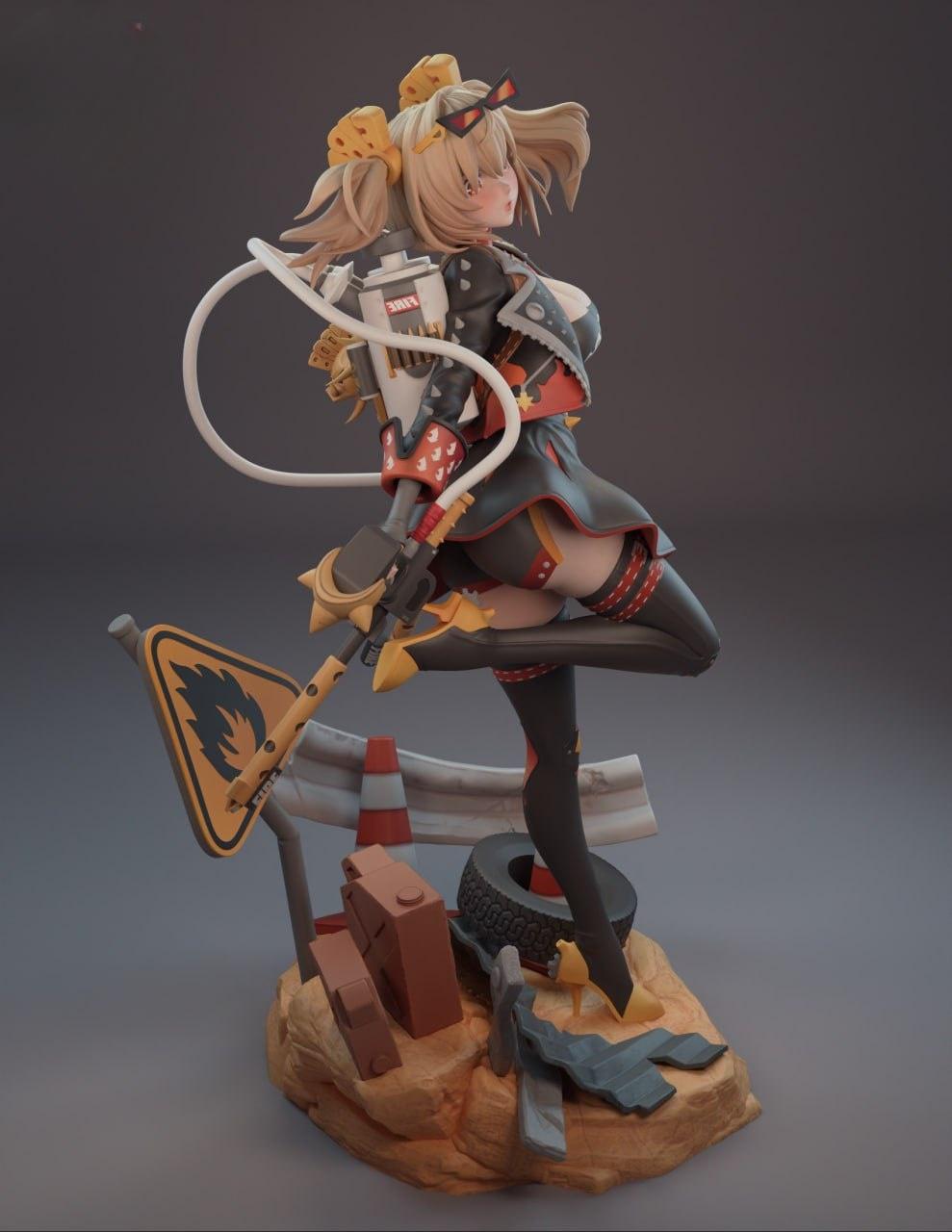 絕區(qū)零 柏妮思·懷特3D打印模型