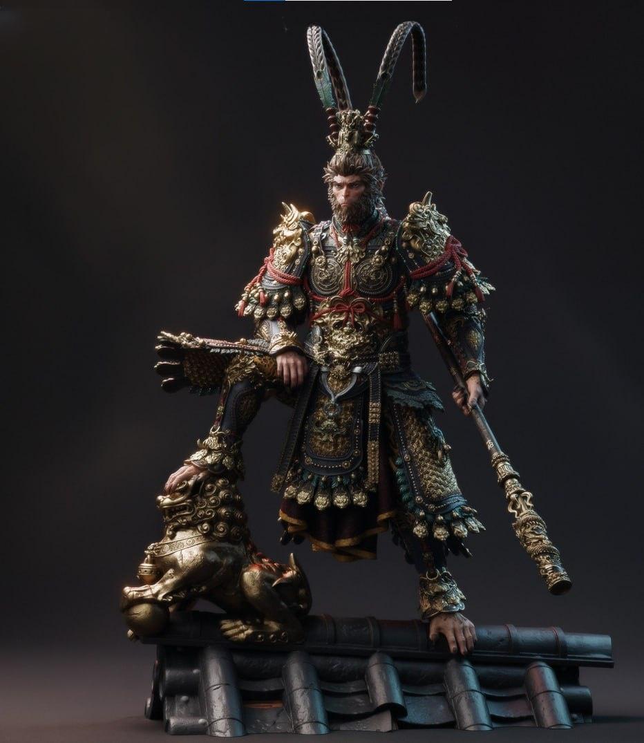 黑神話 悟空3D打印模型