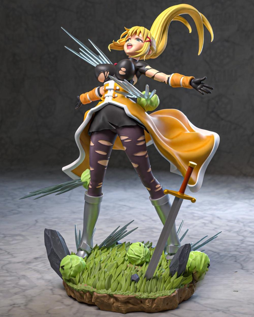 達(dá)克尼斯 為美好的世界獻(xiàn)上祝福3D打印模型