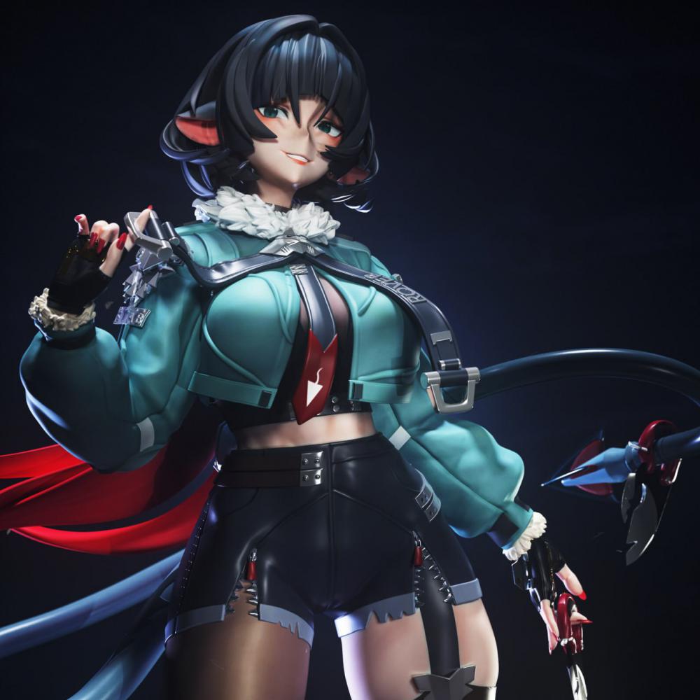 絕區(qū)零 簡.杜3D打印模型