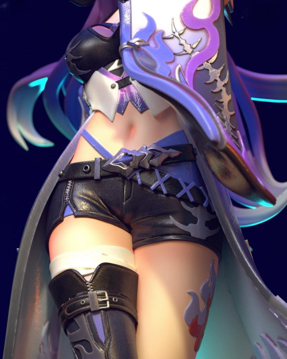 黃泉 崩壞：星穹鐵道3D打印模型