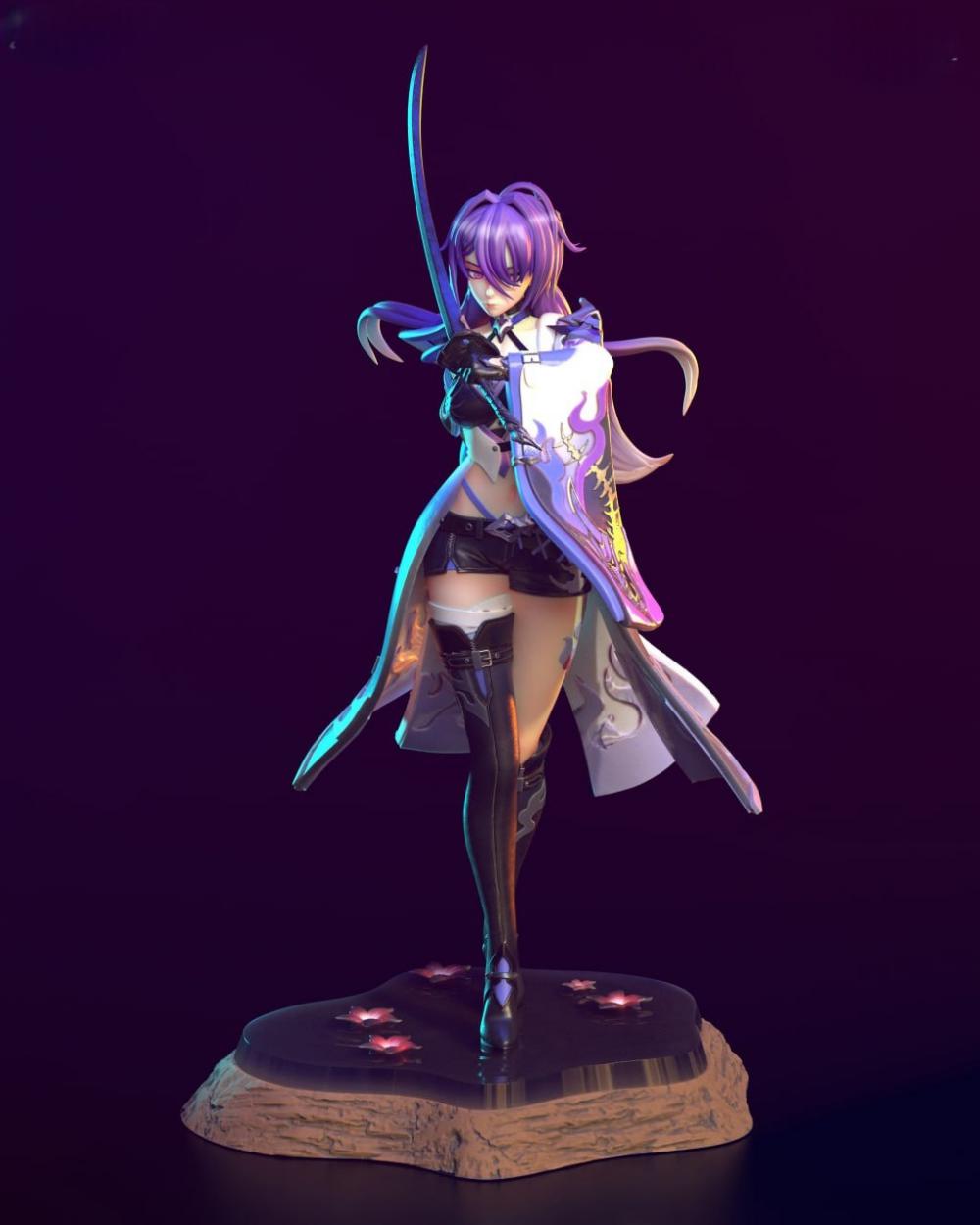 黃泉 崩壞：星穹鐵道3D打印模型