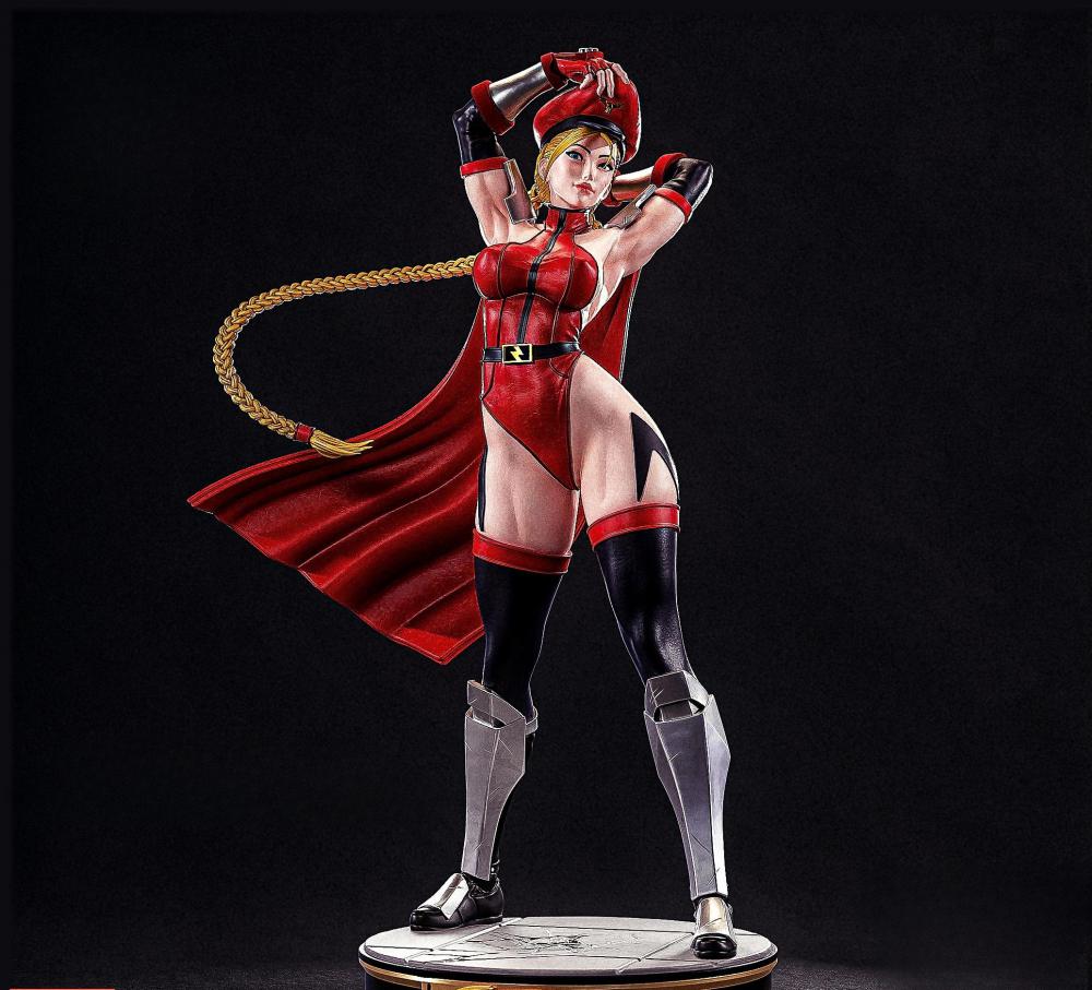 嘉米·懷特 街頭霸王3D打印模型