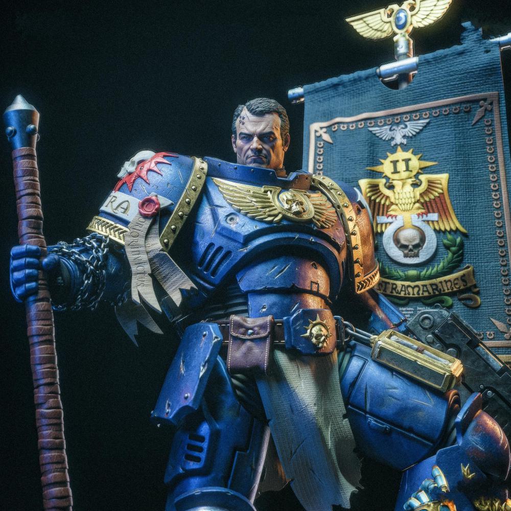 戰(zhàn)錘40K星際戰(zhàn)士2 - 泰圖斯副官3D打印模型