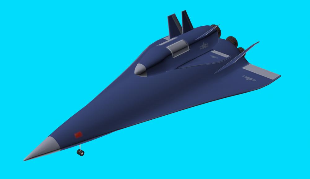 中國(guó)亞軌道飛行器3D打印模型