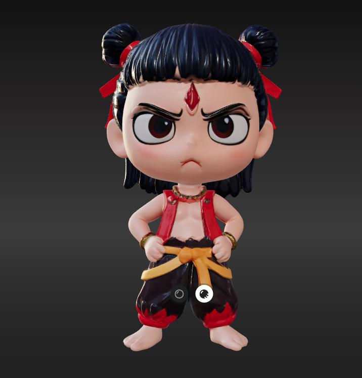 小哪吒3D打印模型