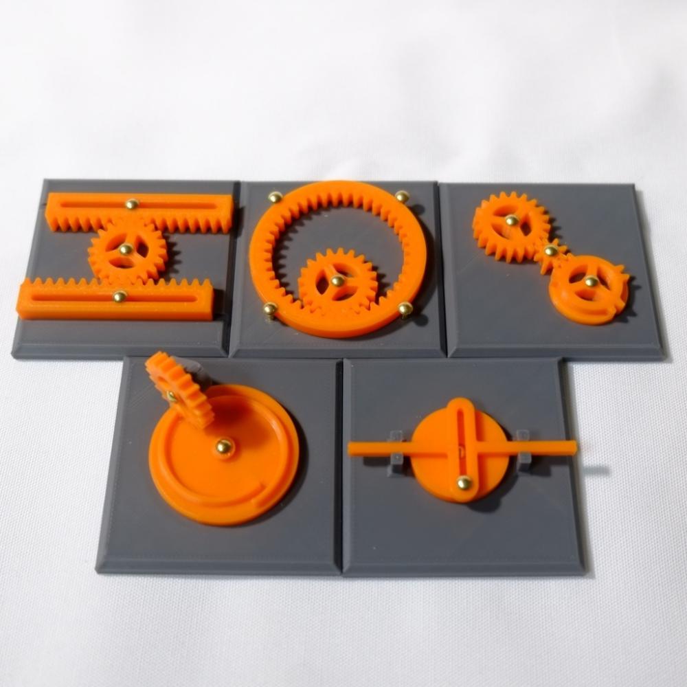機(jī)械傳動(dòng)結(jié)構(gòu) 033D打印模型