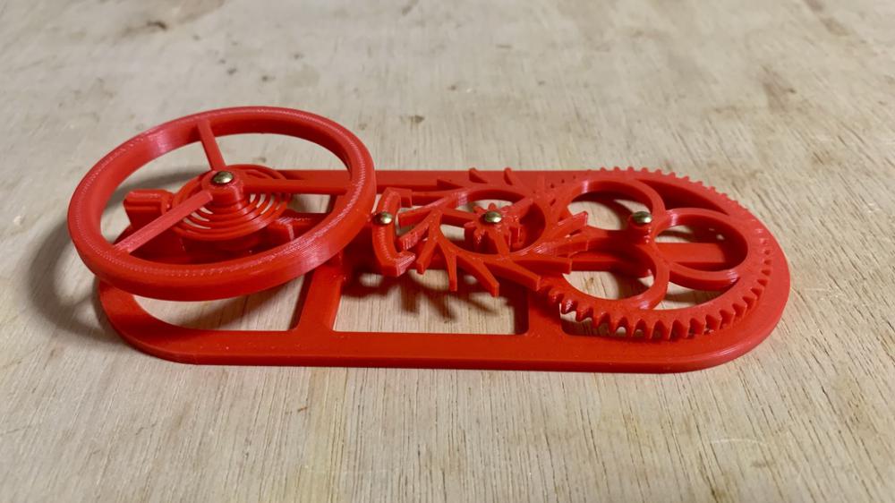 擒縱結構v23D打印模型