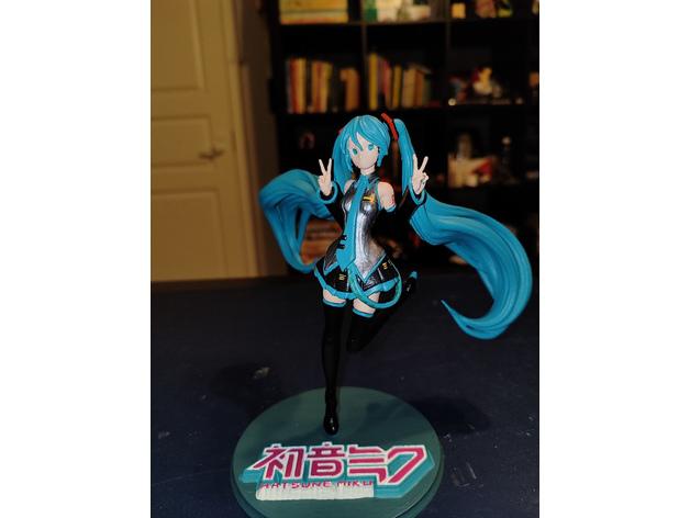初音未來 Hatsune Miku3D打印模型