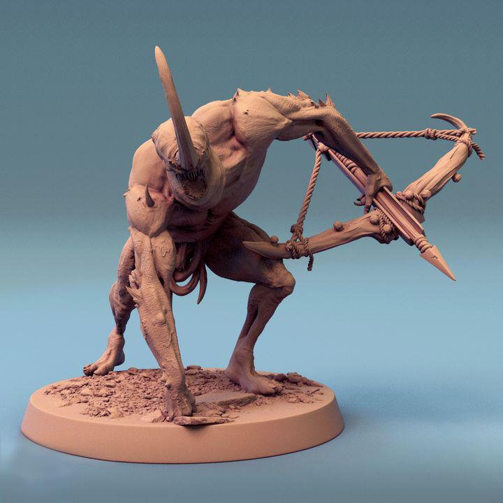 腐爛的十字弓手3D打印模型