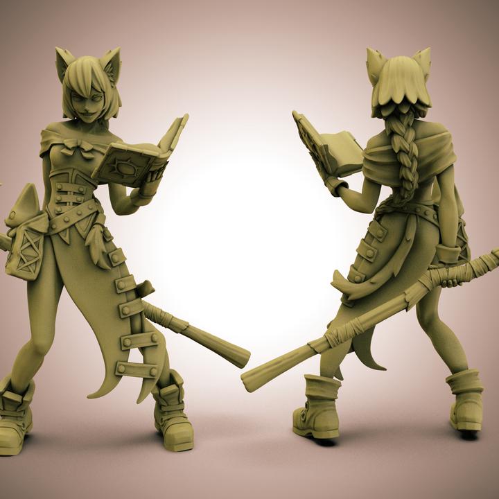 小女巫3D打印模型