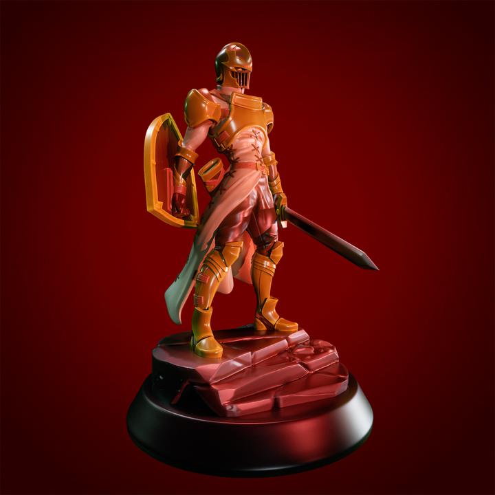 淪陷帝國的騎士3D打印模型