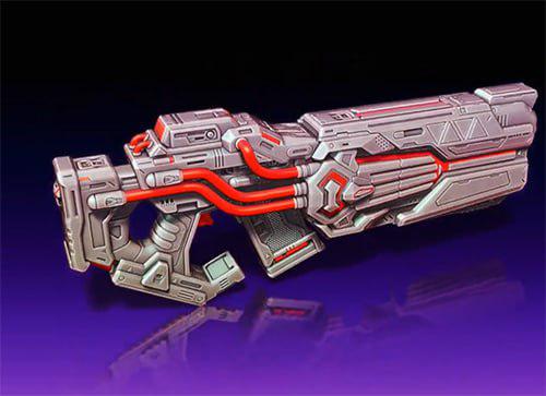 《漫威：超級爭霸戰(zhàn)》懲罰者 2099 裁決者-突擊步槍3D打印模型