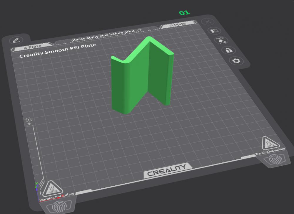 手機支架倒V型3D打印模型