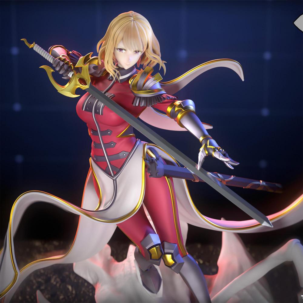 我獨自升級 車慧怡 少女戰(zhàn)士3D打印模型