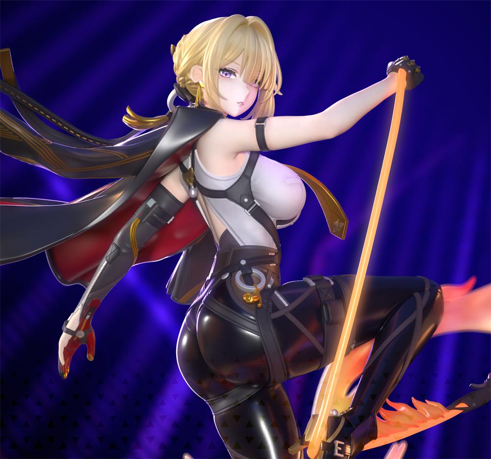 絕區(qū)零 伊芙琳3D打印模型