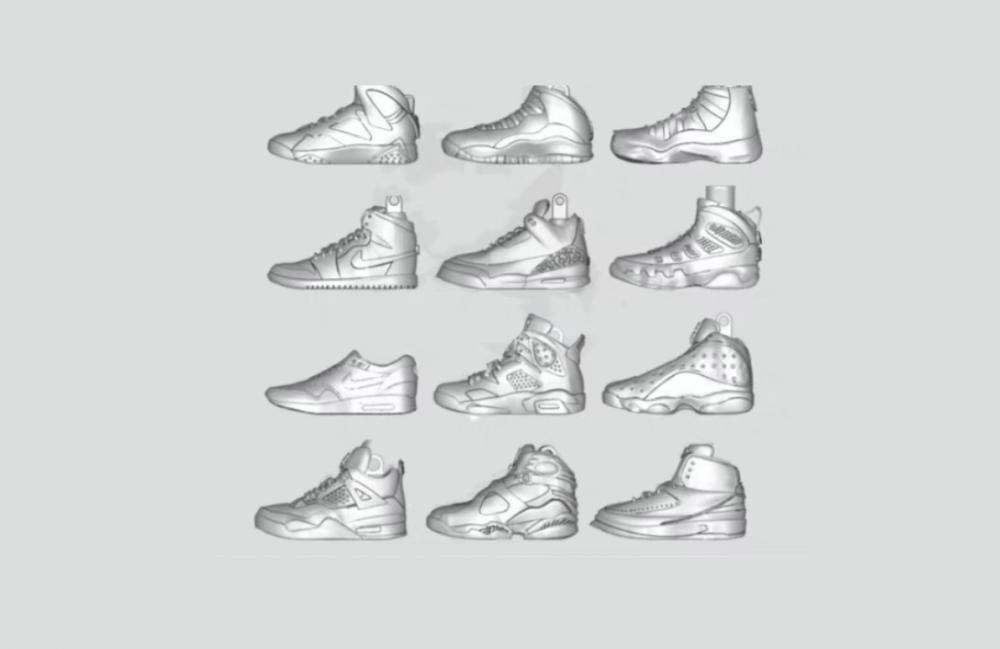 13款NIKE鞋子3D打印模型