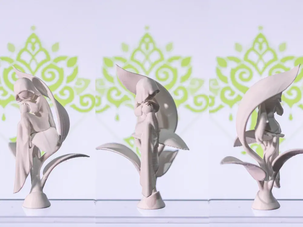 原神 七天神像 草（無底座）3D打印模型