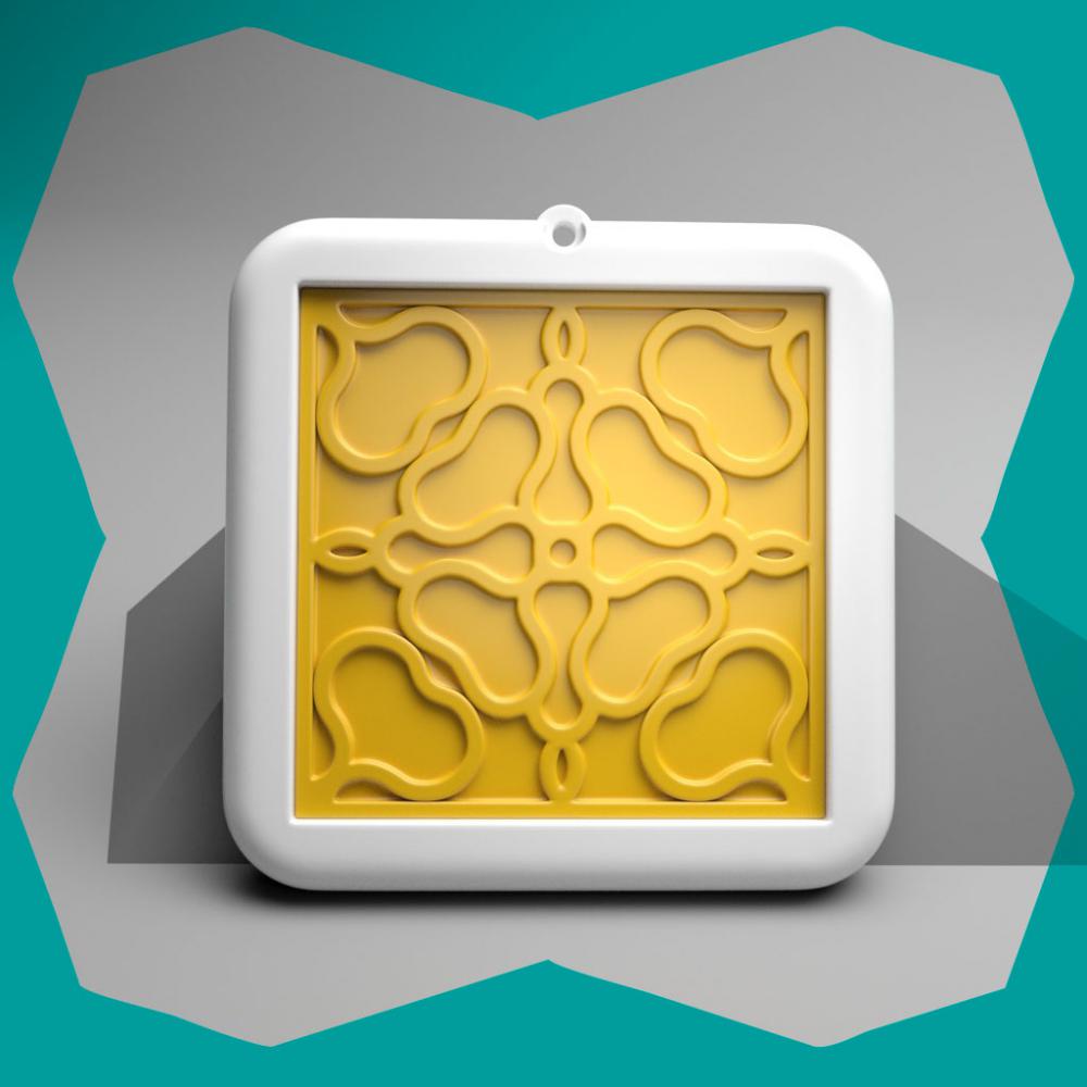 風(fēng)格化配飾掛件3D打印模型