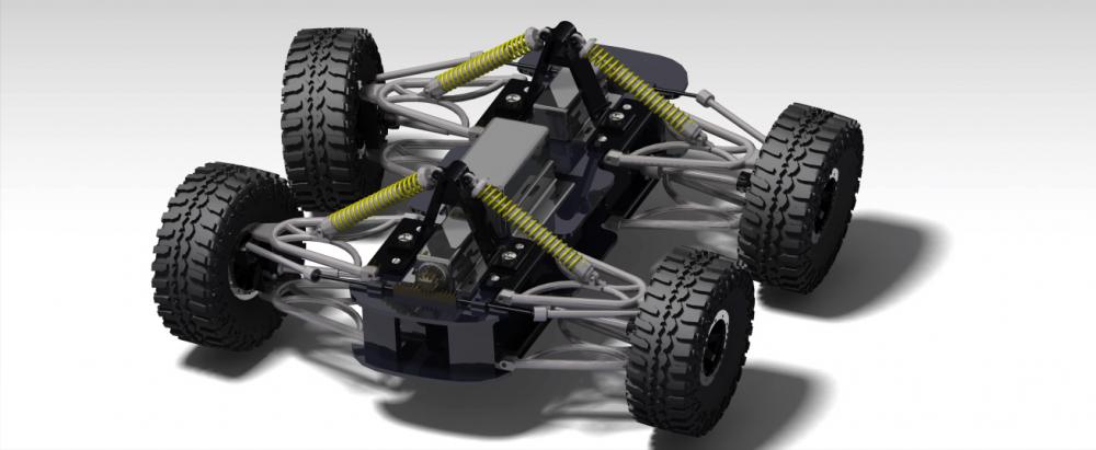 RC4WD4WS四驅(qū)車3D模型圖紙3D打印模型