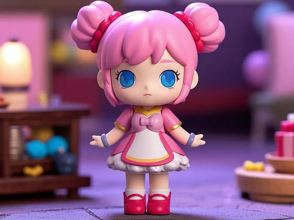 王者—Q版小喬3D打印模型