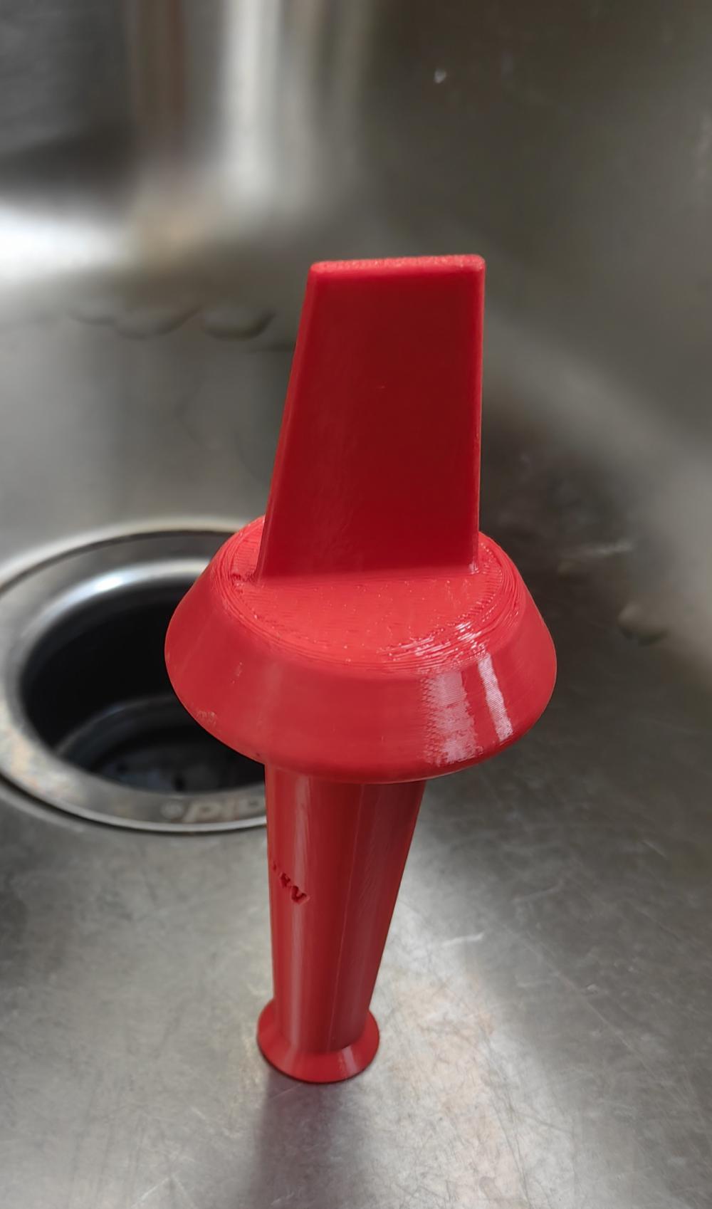 垃圾處理器搋子3D打印模型