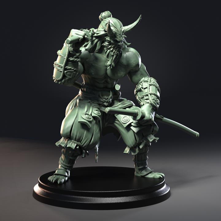 惡魔武士3D打印模型