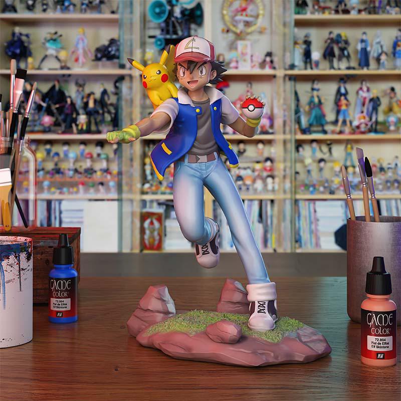 寶可夢 小智3D打印模型