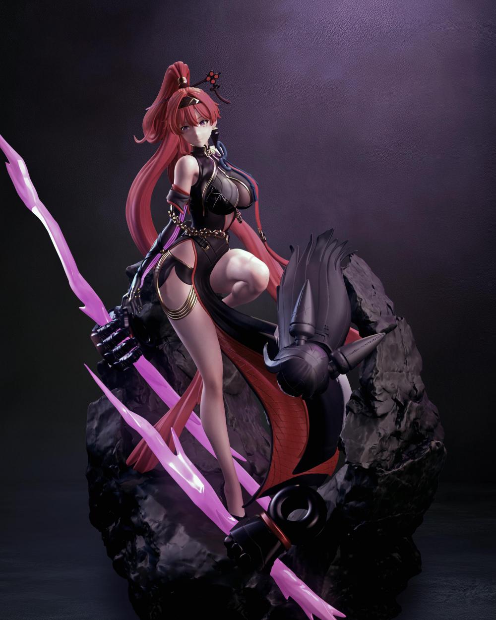 鳴潮  吟霖 3D打印模型