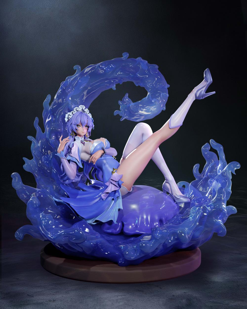 鳴潮 坎特蕾拉3D打印模型