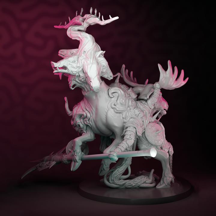 魔鹿3D打印模型