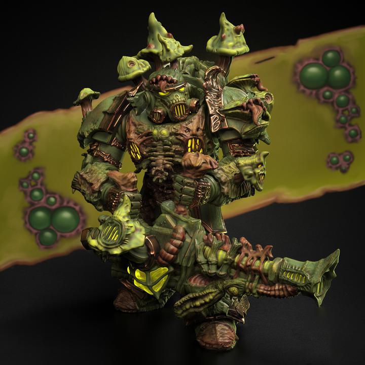 菌人部隊3D打印模型