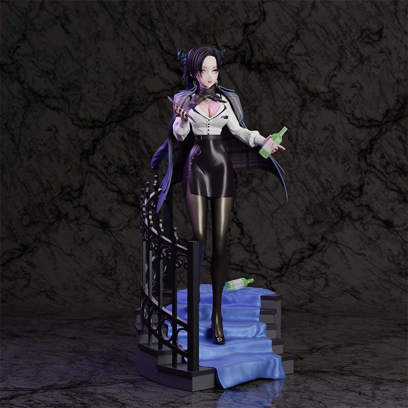 納瑞莎·雷文克羅夫特 虛擬主播3D打印模型