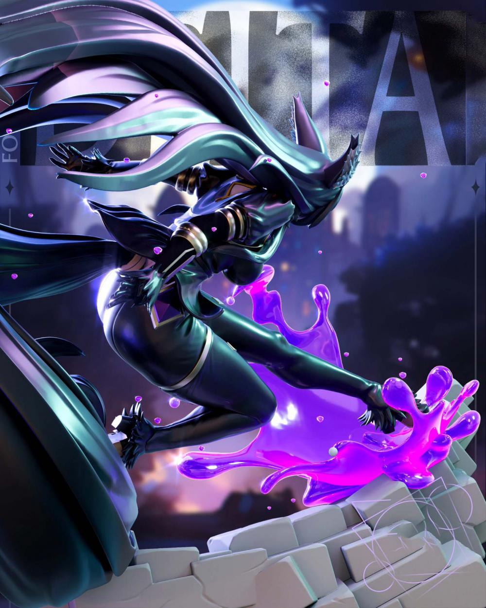 德爾塔 想要成為影之實(shí)力者3D打印模型