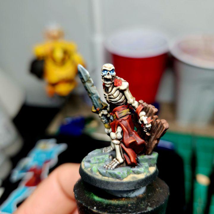 骷髏兵3D打印模型