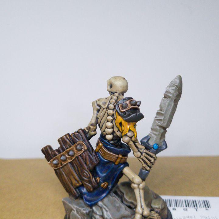 骷髏兵3D打印模型