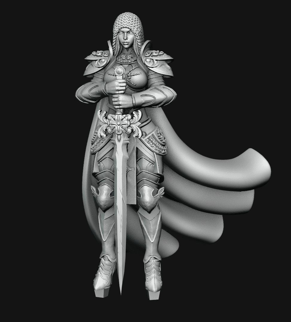 大劍刺客23D打印模型