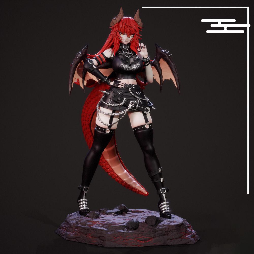 Zentreya 虛擬主播3D打印模型