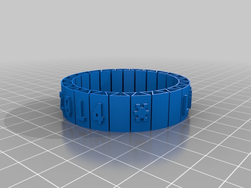 手鐲3D打印模型