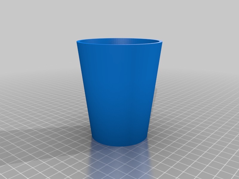 可變的玻璃杯3D打印模型