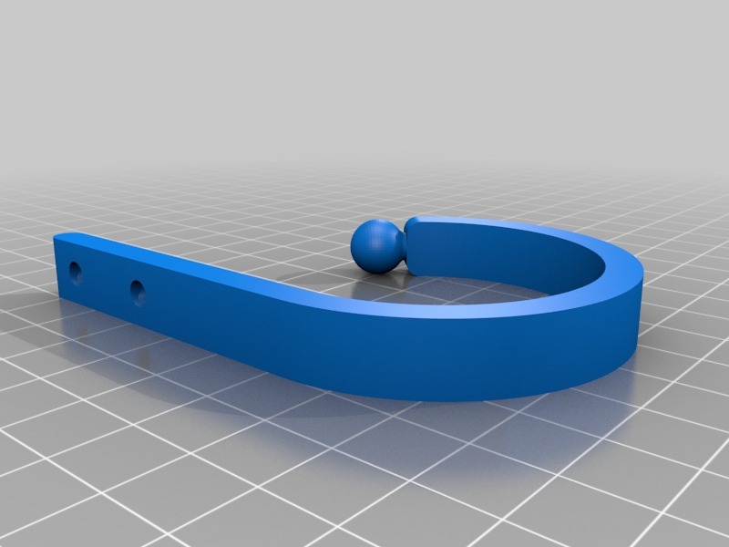 窗簾鉤3D打印模型