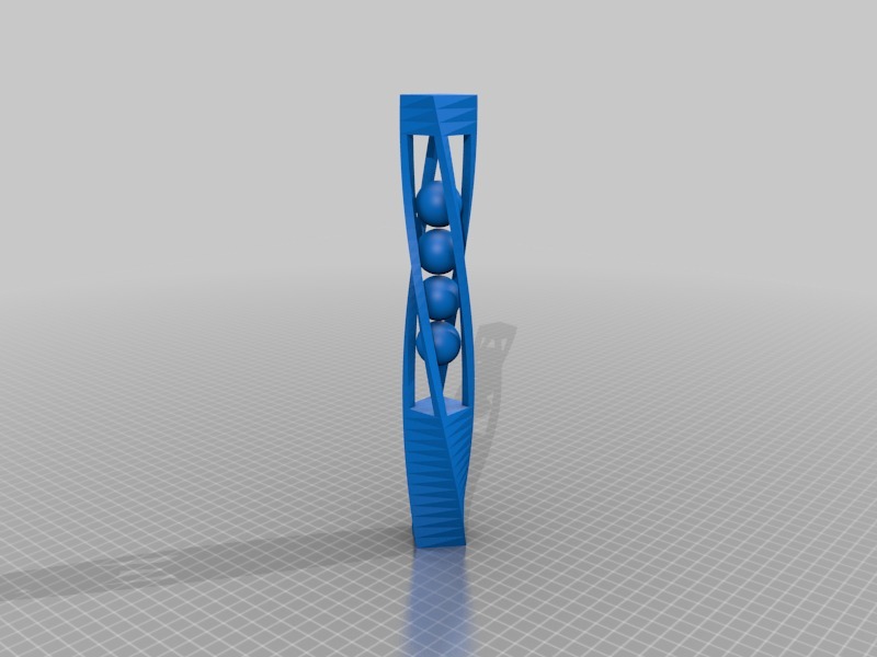 我定制的裝球的籠子3D打印模型