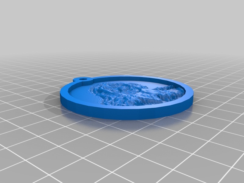 鑰匙扣3D打印模型